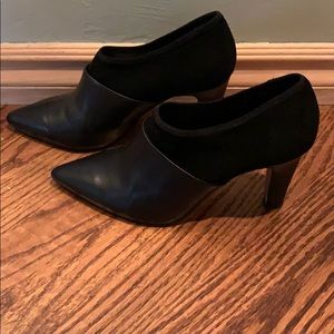 Nic + Zoe black heeled boots size 9